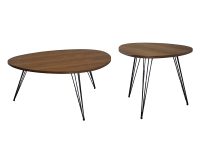 RETRO SÓFABORÐ 2 STK. Í SETTI -40%